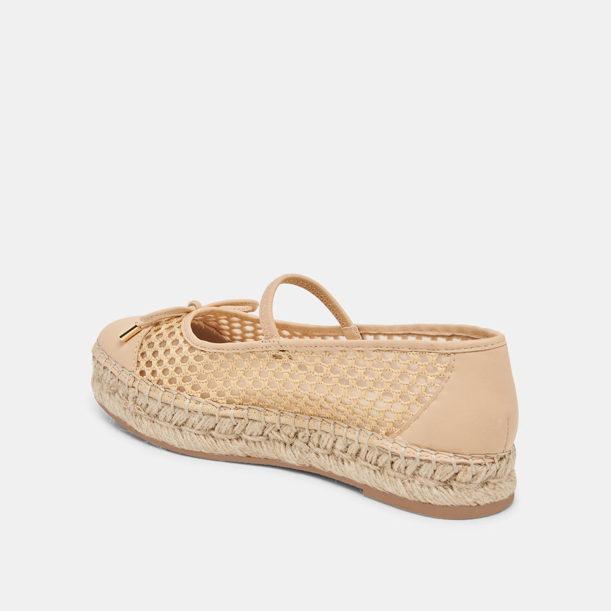 CAMBRE BALLET FLATS LT NATURAL WOVEN MESH | Dolce Vita