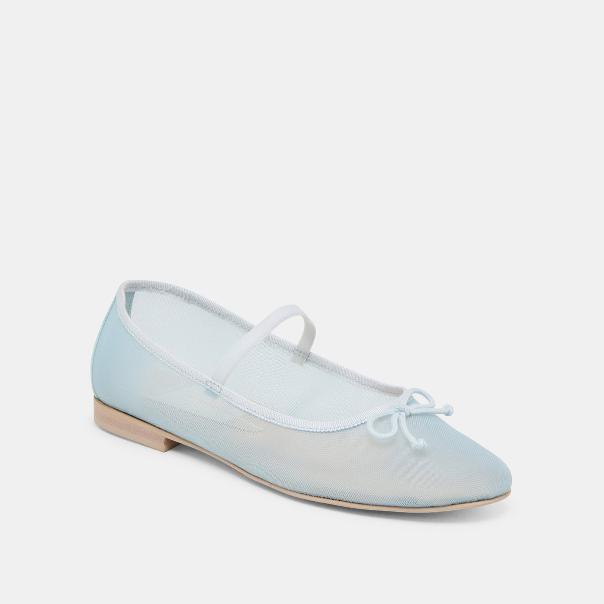 CADEL BALLET FLATS ICE BLUE MESH | Dolce Vita