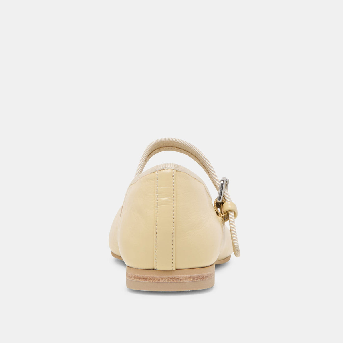 Roslyn Light Yellow Leather Ballet Flats | Dolce Vita
