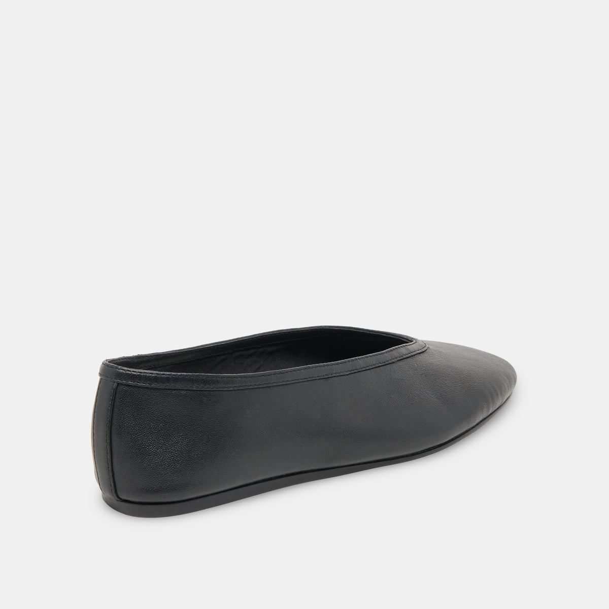 Braidy Black Leather Ballet Flats | Dolce Vita