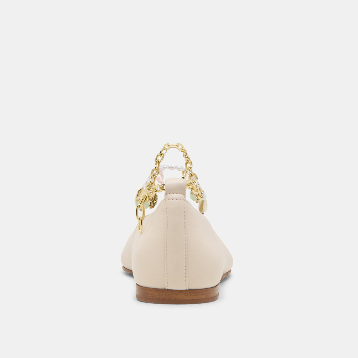 Baiden Bone Leather Ballet Flats | Dolce Vita