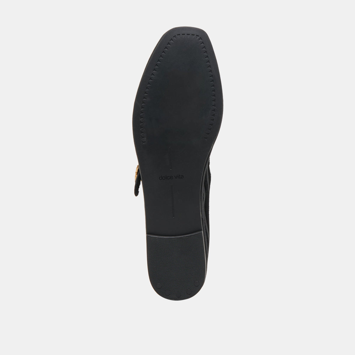 TAMEKA BALLET FLATS BLACK STRIPE MESH | Dolce Vita