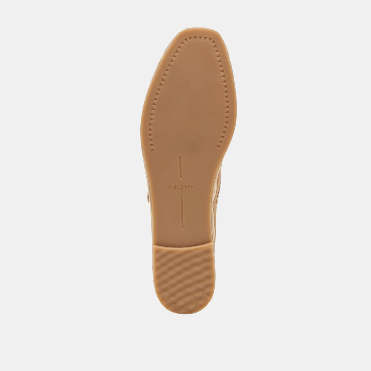 TAMEKA BALLET FLATS TAN STRIPE MESH | Dolce Vita