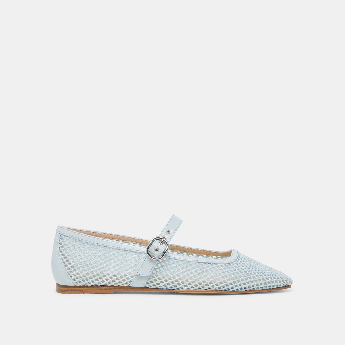 RODNI MESH BALLET FLATS LIGHT BLUE MESH | Dolce Vita