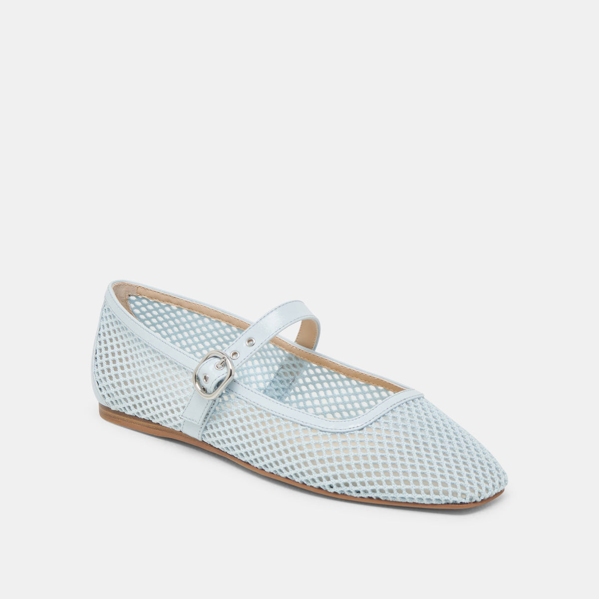 RODNI MESH BALLET FLATS LIGHT BLUE MESH | Dolce Vita
