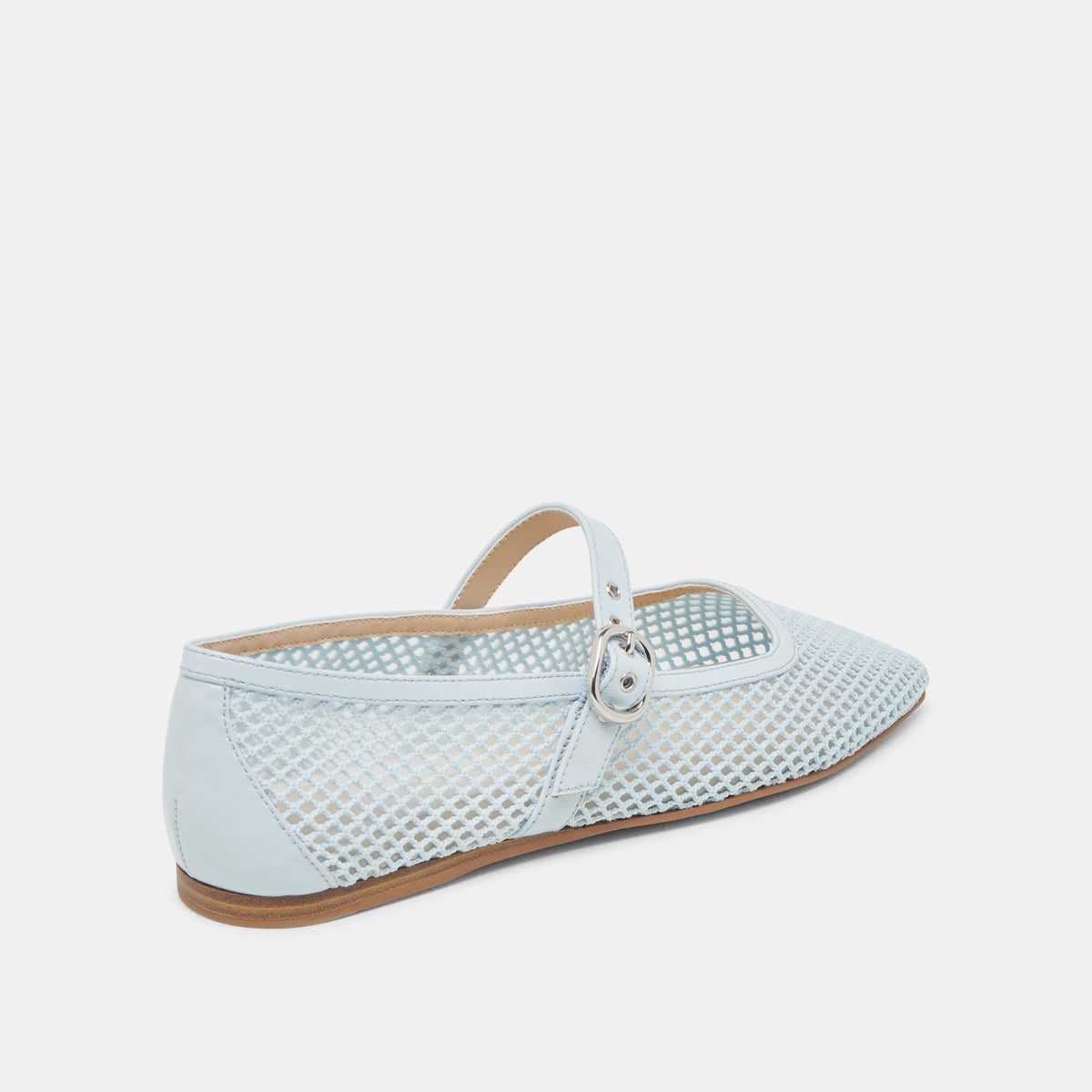 RODNI MESH BALLET FLATS LIGHT BLUE MESH | Dolce Vita