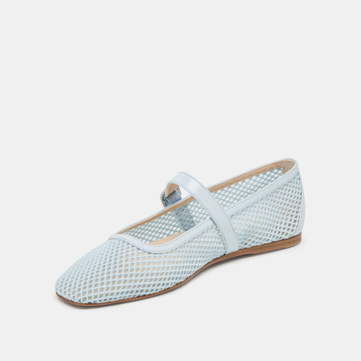 RODNI MESH BALLET FLATS LIGHT BLUE MESH | Dolce Vita
