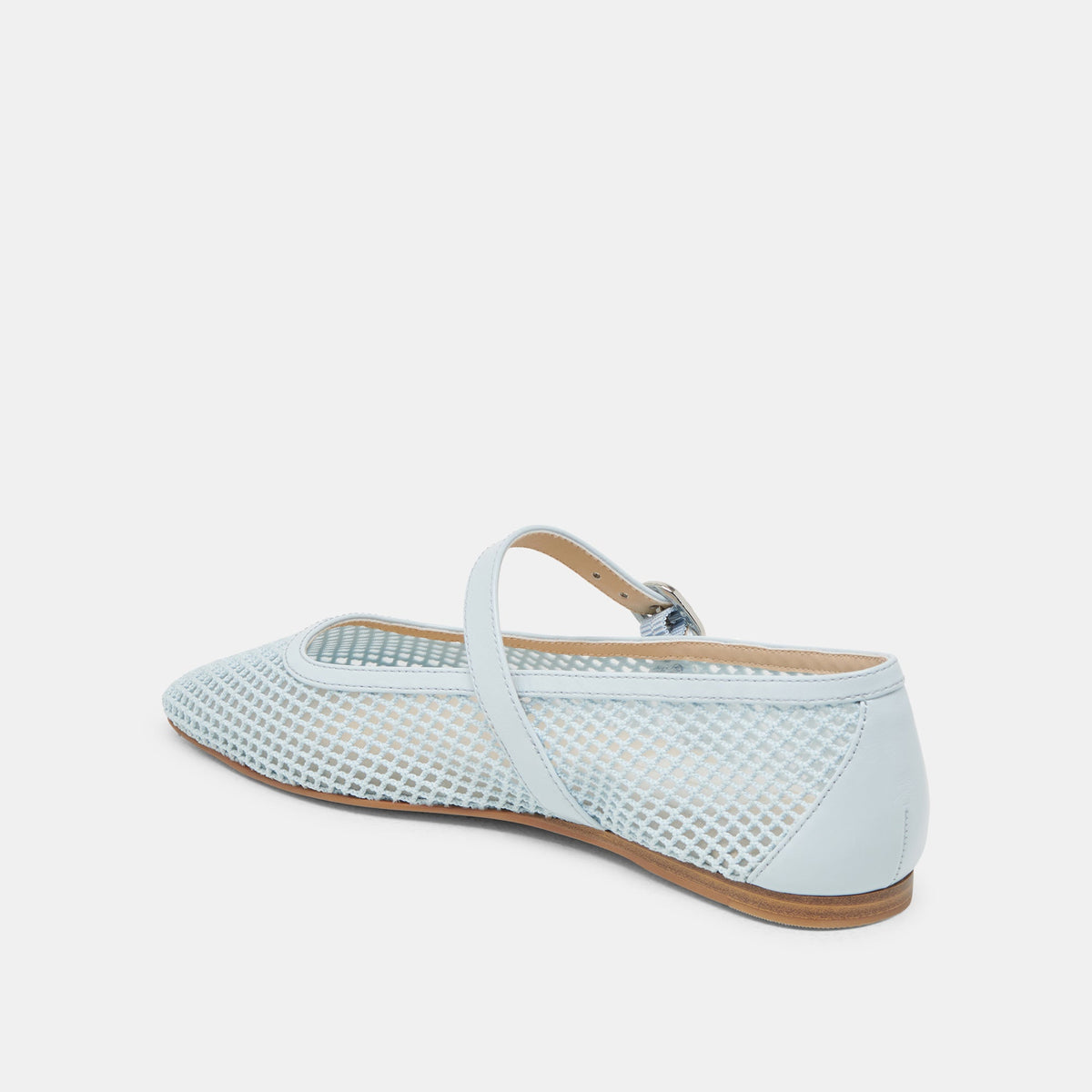 RODNI MESH BALLET FLATS LIGHT BLUE MESH | Dolce Vita