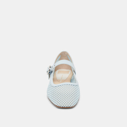 RODNI MESH BALLET FLATS LIGHT BLUE MESH | Dolce Vita