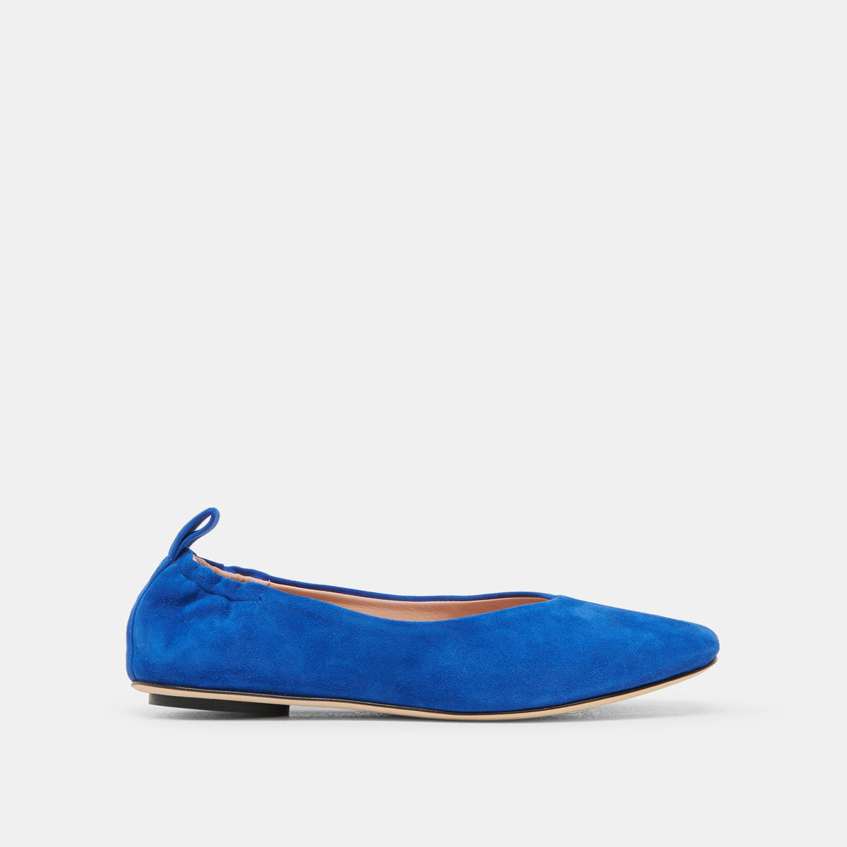 VINNIE BALLET FLATS NAVY SUEDE | Dolce Vita