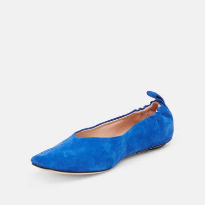 VINNIE BALLET FLATS NAVY SUEDE | Dolce Vita