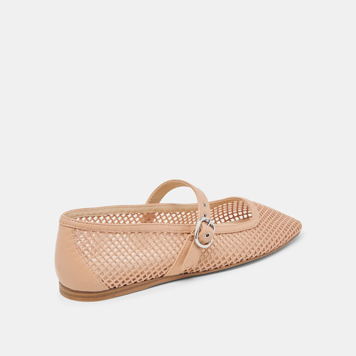 RODNI MESH BALLET FLATS LIGHT TAN WOVEN MESH | Dolce Vita