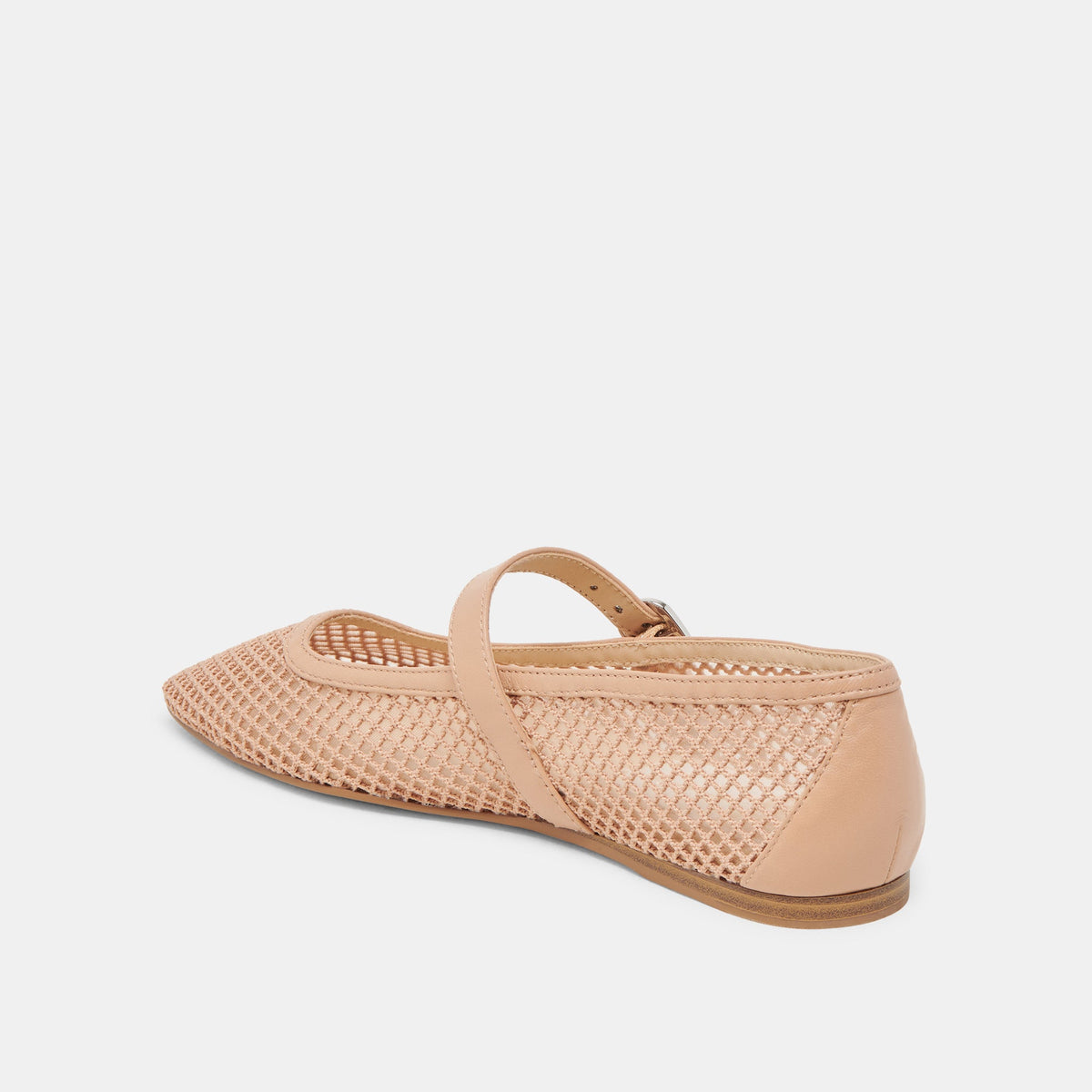 RODNI MESH BALLET FLATS LIGHT TAN WOVEN MESH | Dolce Vita
