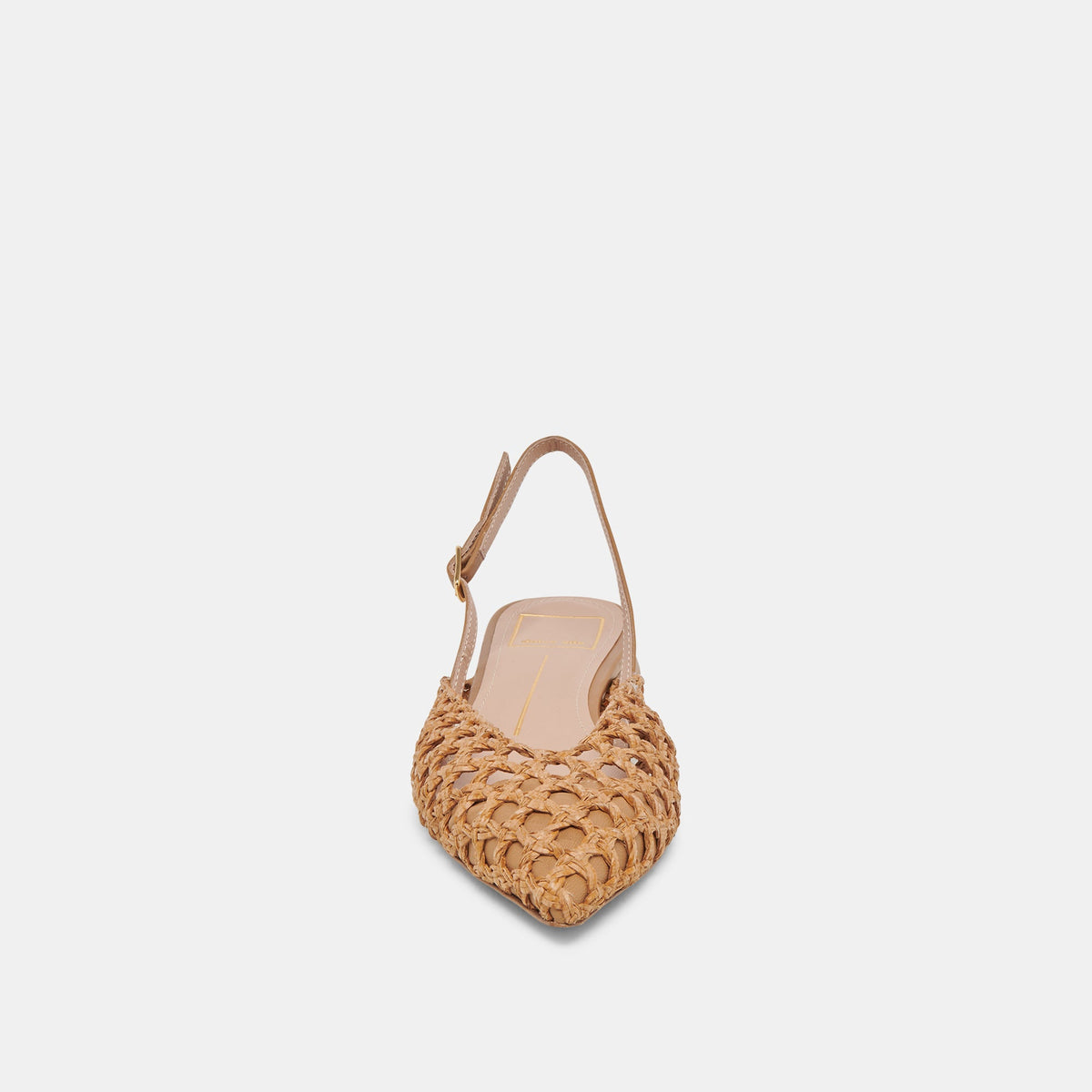 CYNDI FLATS NATURAL WOVEN | Dolce Vita