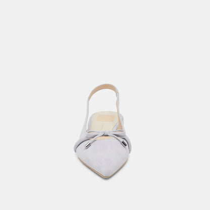 PAYGE FLATS DUSTY BLUE SUEDE | Dolce Vita