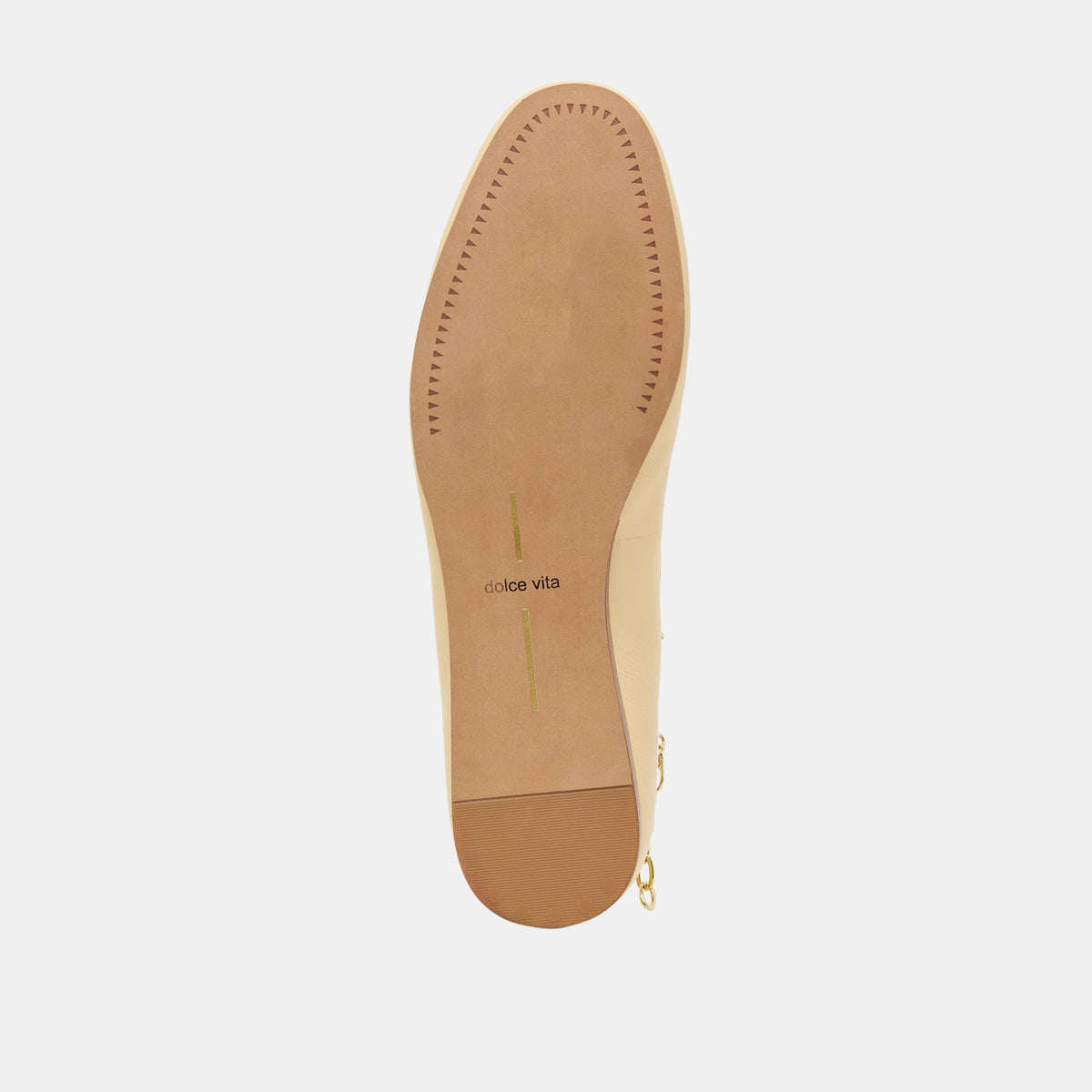 Baiden Warm Natural Leather Ballet Flats | Dolce Vita