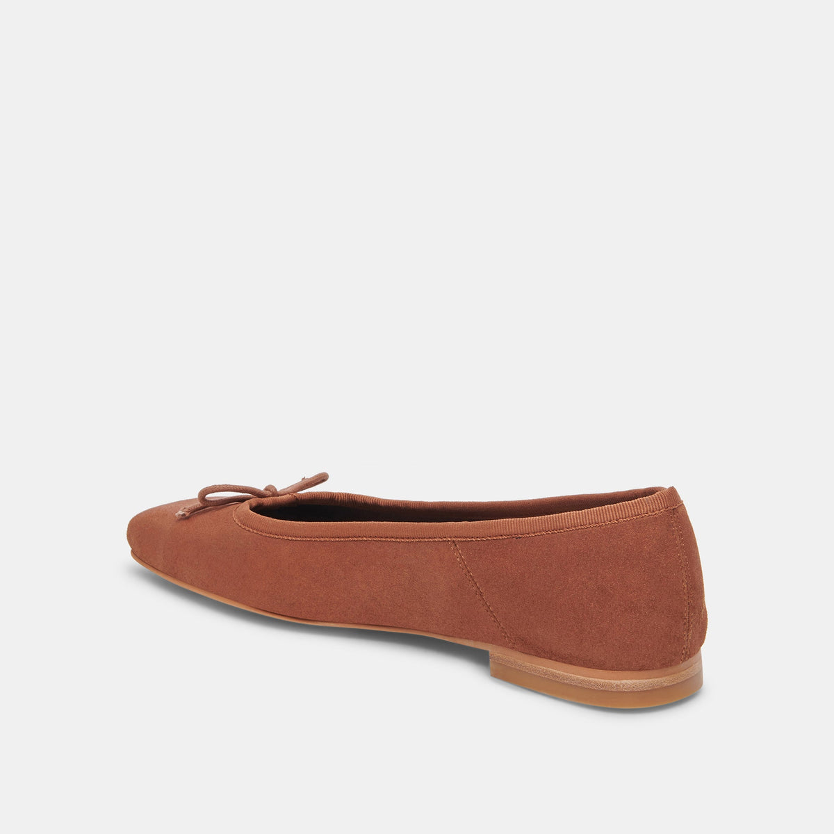 ANISA Ballet Flats Copper Metallic Suede | Dolce Vita