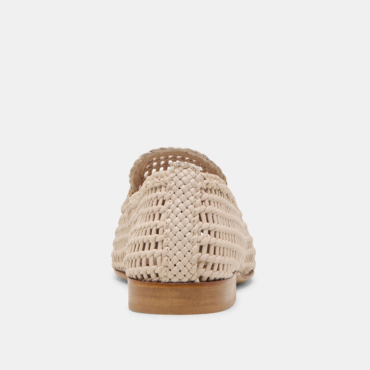 Armond Bone Woven Leather Flats | Dolce Vita