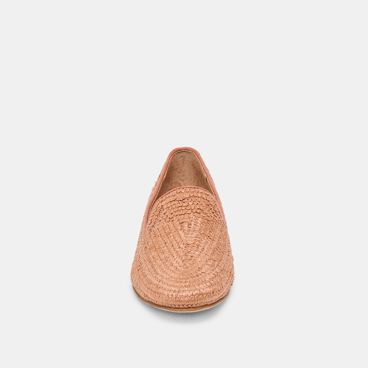 Baylen Maple Woven Raffia Flats | Dolce Vita