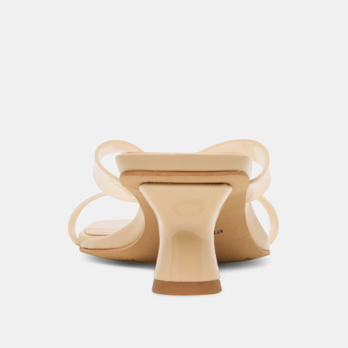 Brevel Vinyl Praline Jelly Heels | Dolce Vita