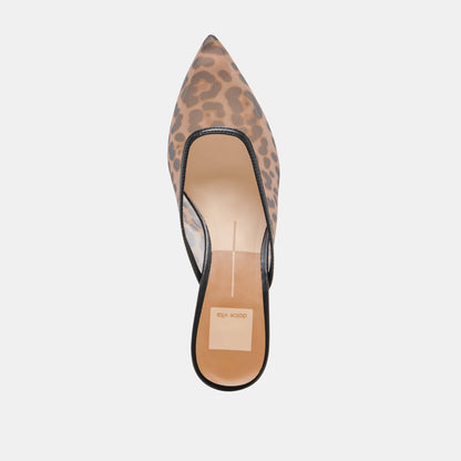 CLEO HEELS DK LEOPARD MESH | Dolce Vita