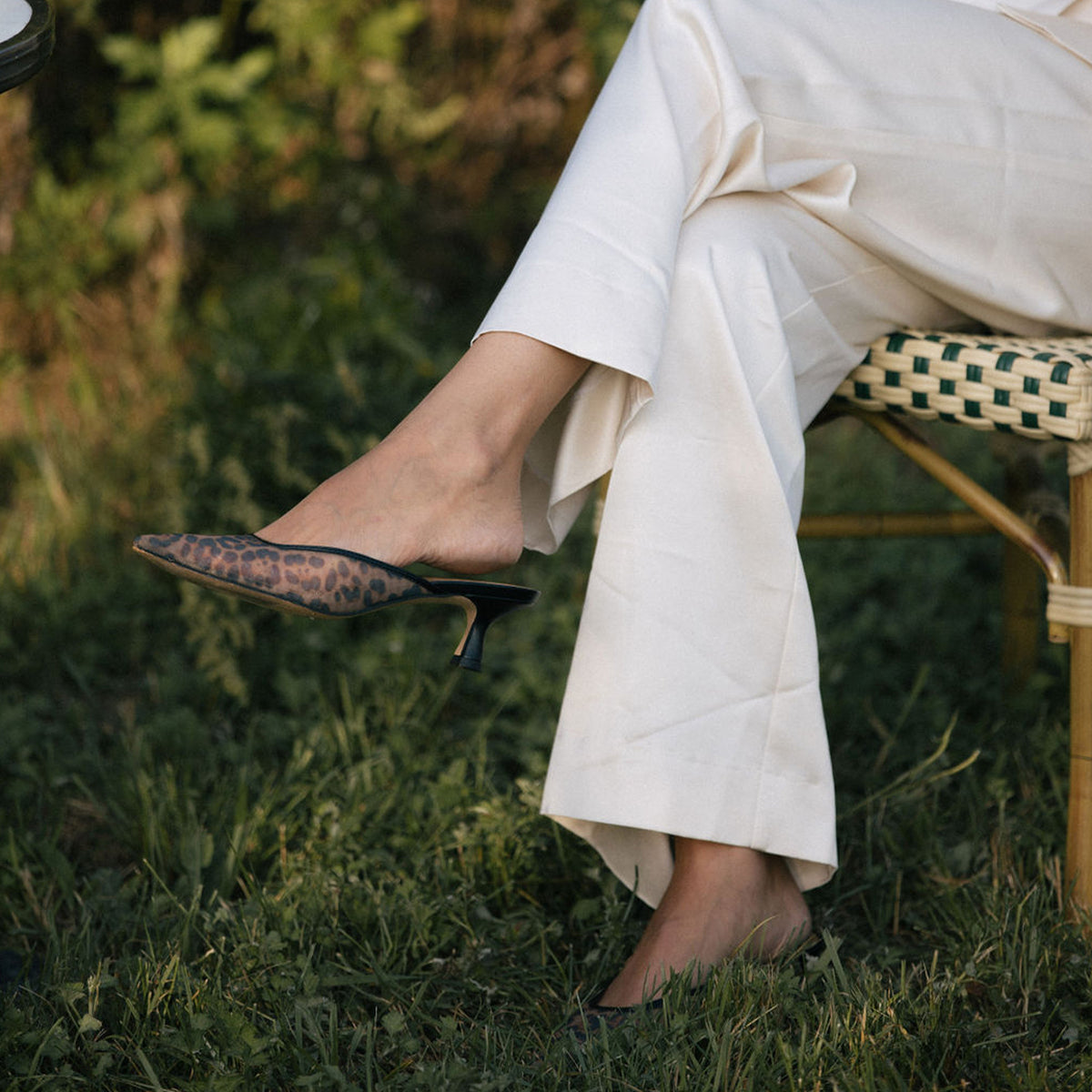 CLEO HEELS DK LEOPARD MESH | Dolce Vita