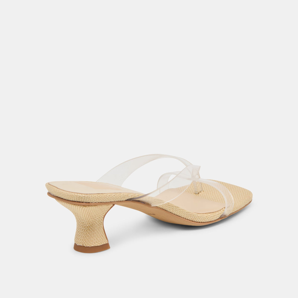 Brevel Vinyl Crystal Jelly Heels | Dolce Vita