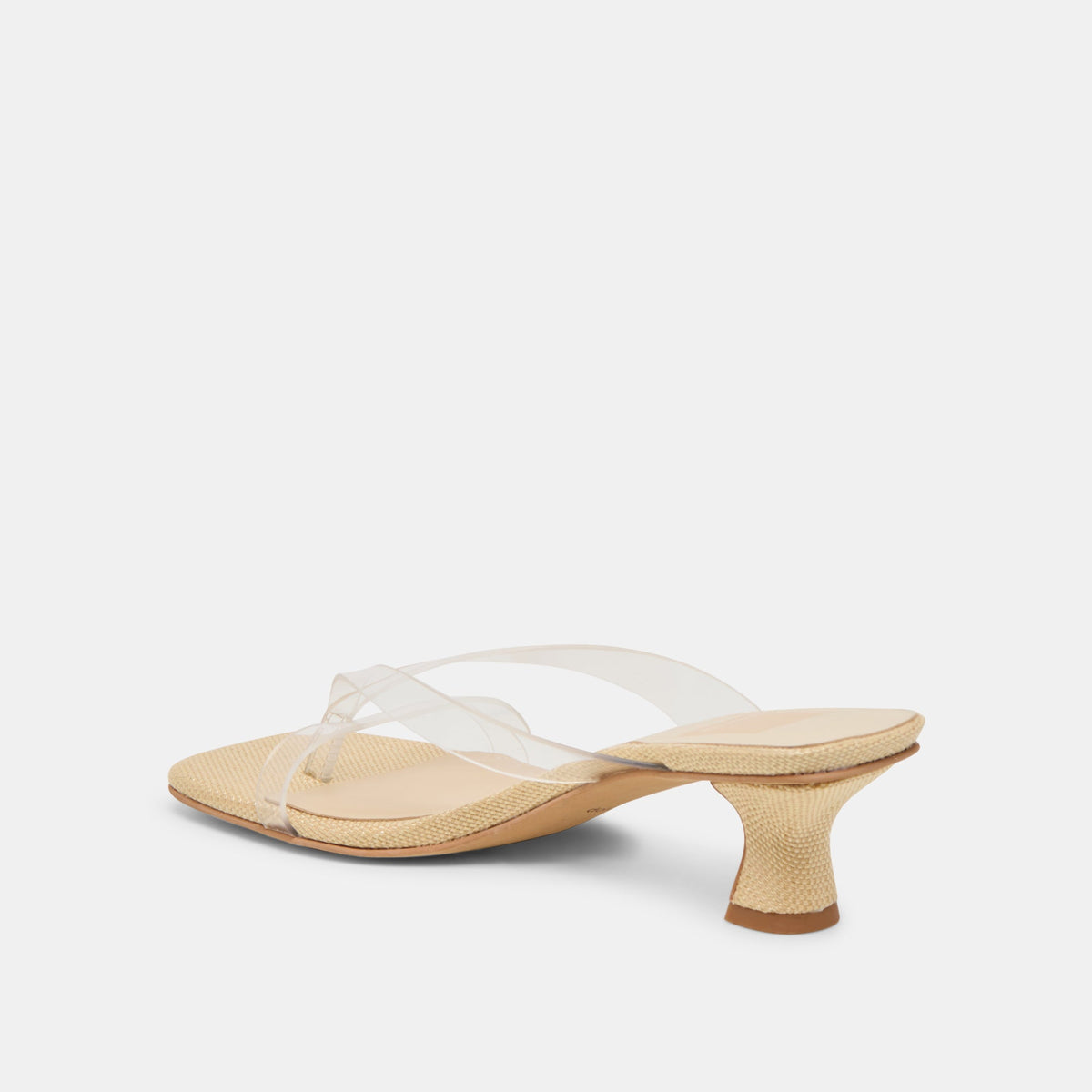 Brevel Vinyl Crystal Jelly Heels | Dolce Vita