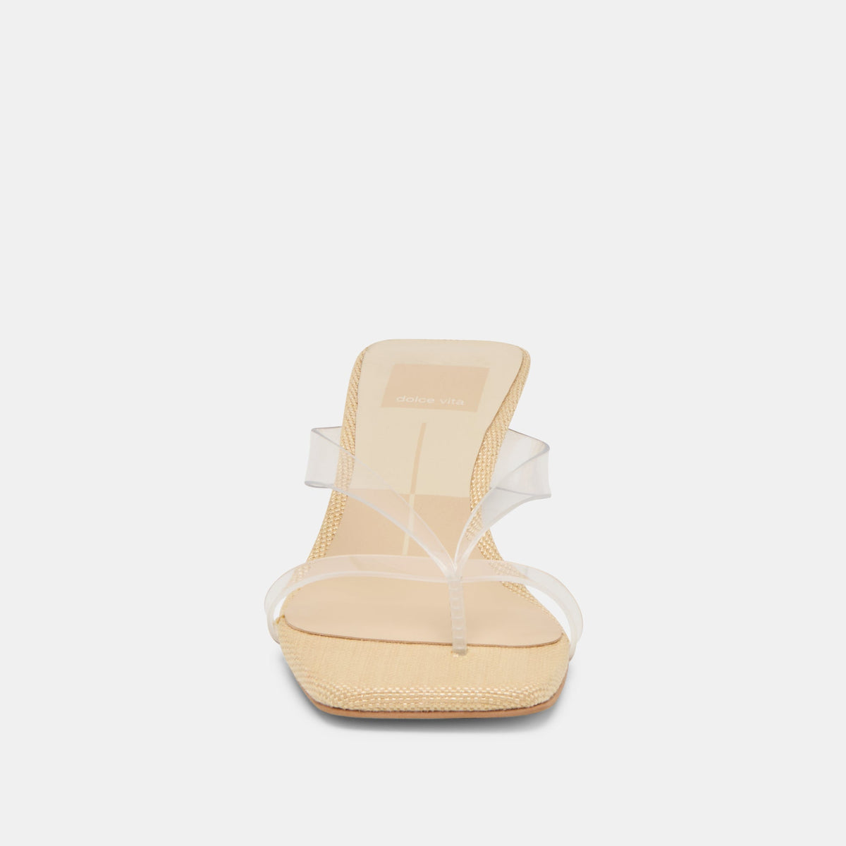 Brevel Vinyl Crystal Jelly Heels | Dolce Vita
