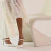 KAMRA PEARL HEELS TRUE WHITE SATIN | Dolce Vita