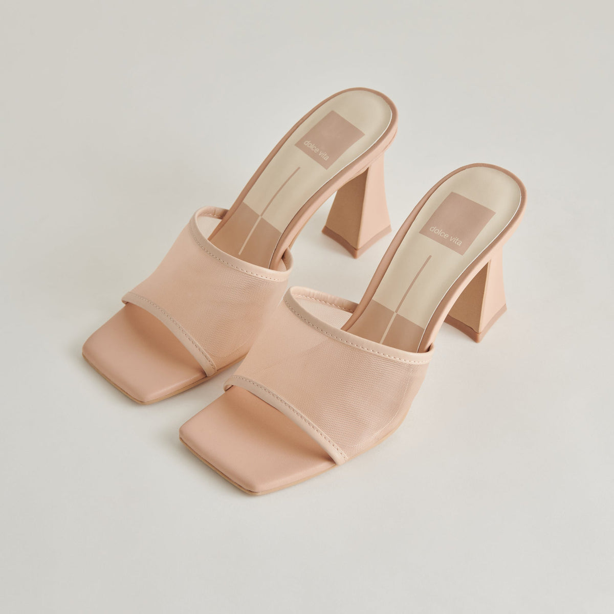 NARDA HEELS BLUSH MESH | Dolce Vita