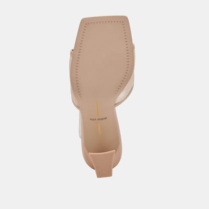 NARDA HEELS BLUSH MESH | Dolce Vita