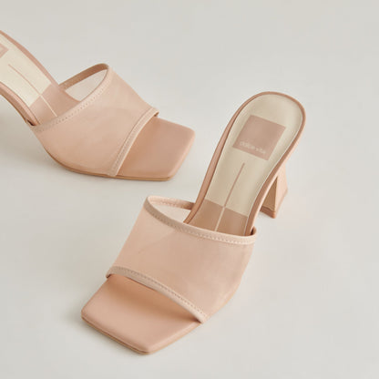 NARDA HEELS BLUSH MESH | Dolce Vita