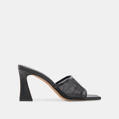 NARDA HEELS ONYX MESH | Dolce Vita