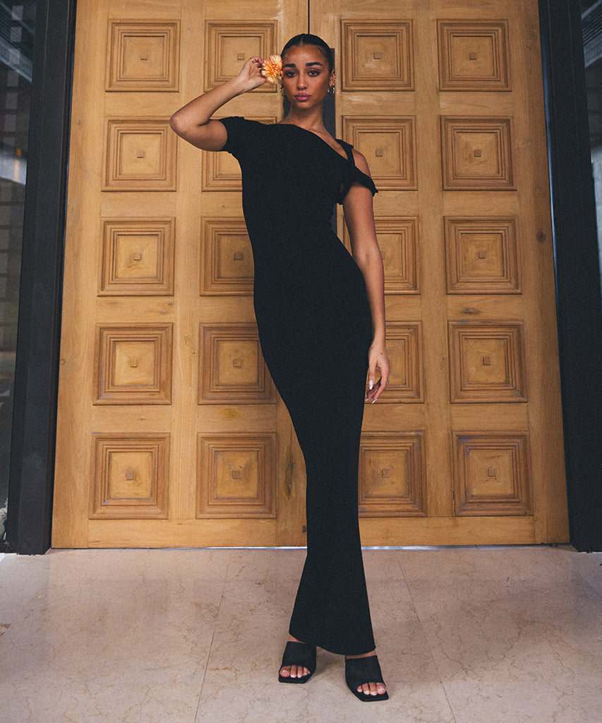 NARDA HEELS ONYX MESH | Dolce Vita