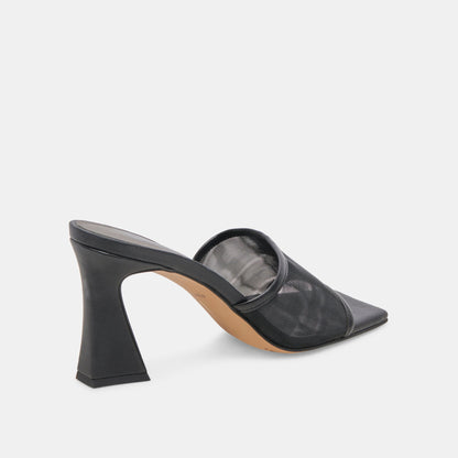 NARDA HEELS ONYX MESH | Dolce Vita