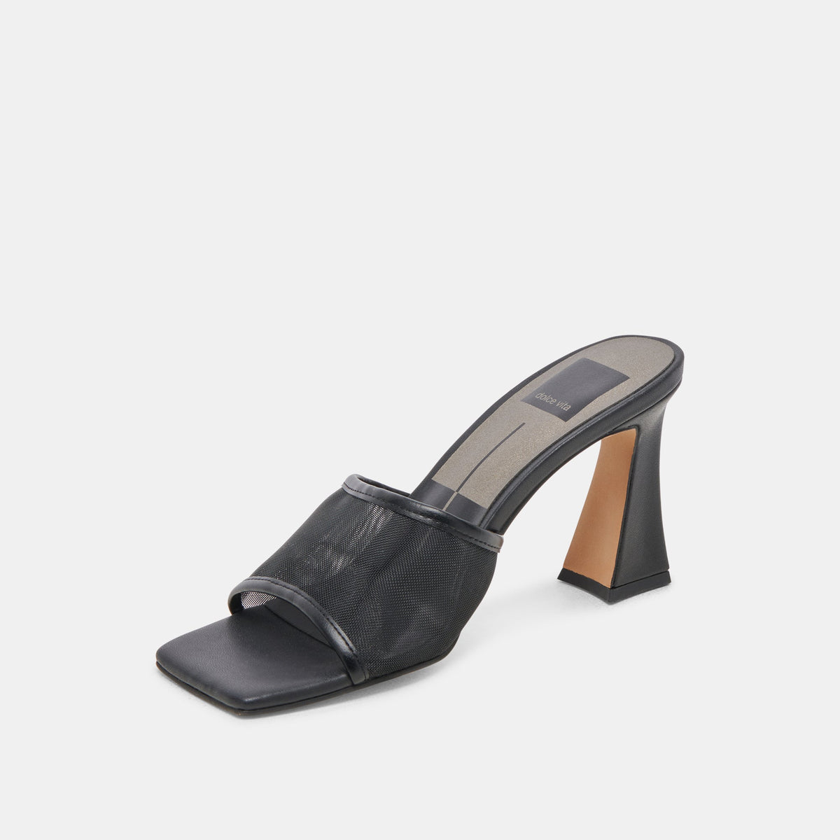 NARDA HEELS ONYX MESH | Dolce Vita