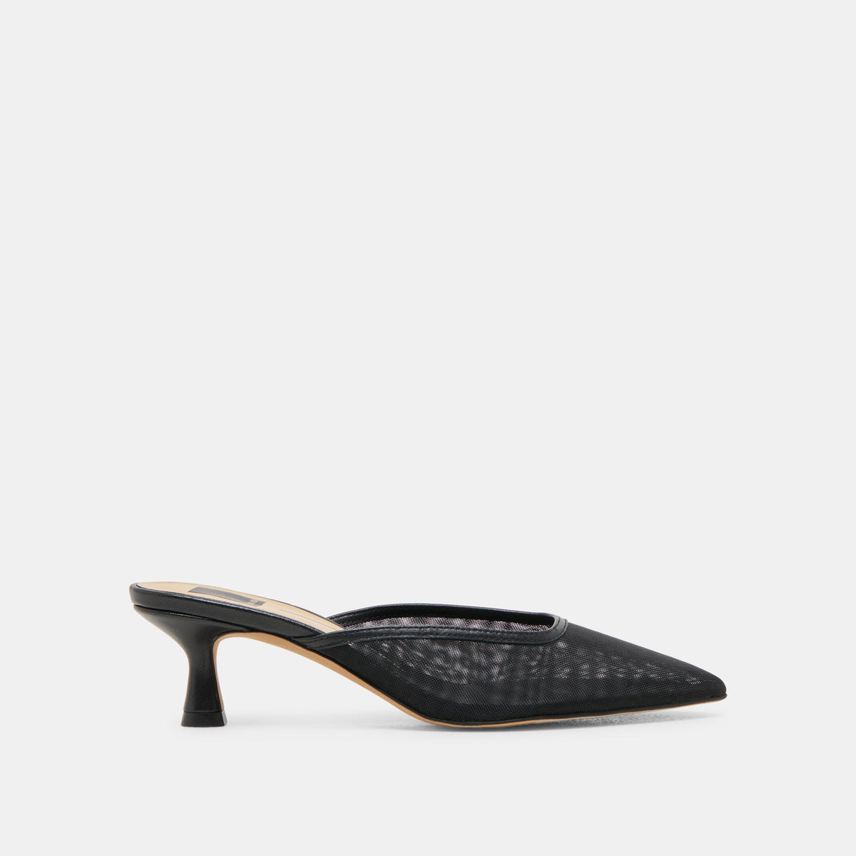 Cleo Onyx Mesh Heels | Dolce Vita