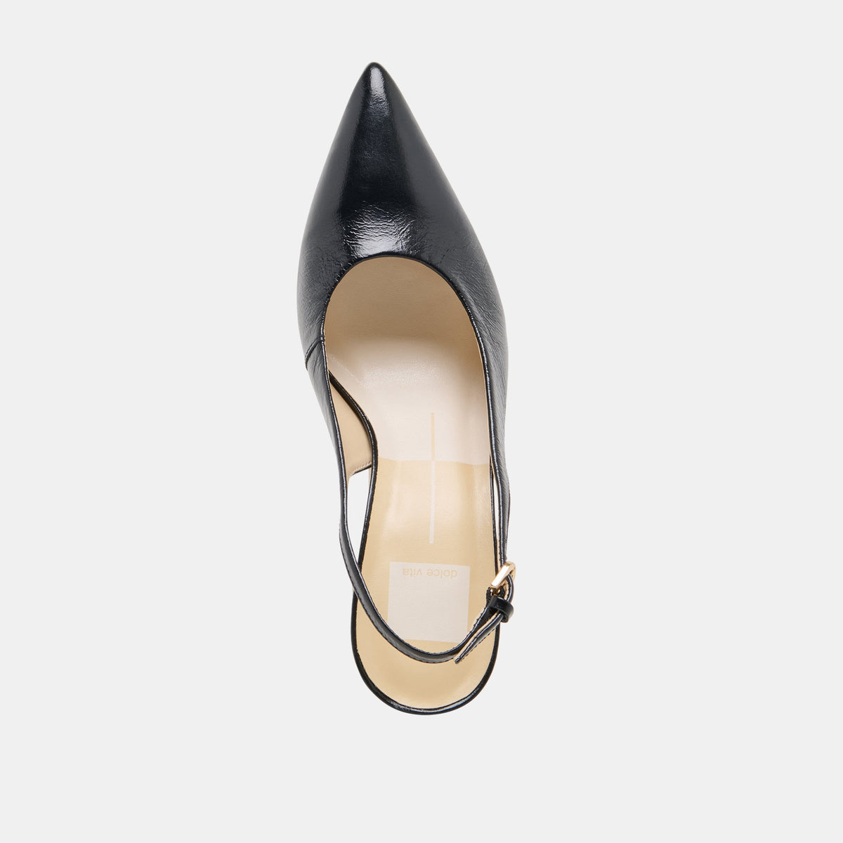 ELASI HEELS BLACK LEATHER | Dolce Vita