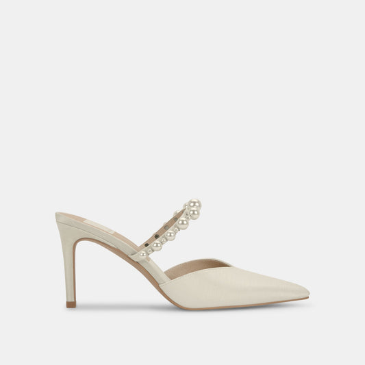 KANIKA Pearl Heels Vanilla Silk | Dolce Vita
