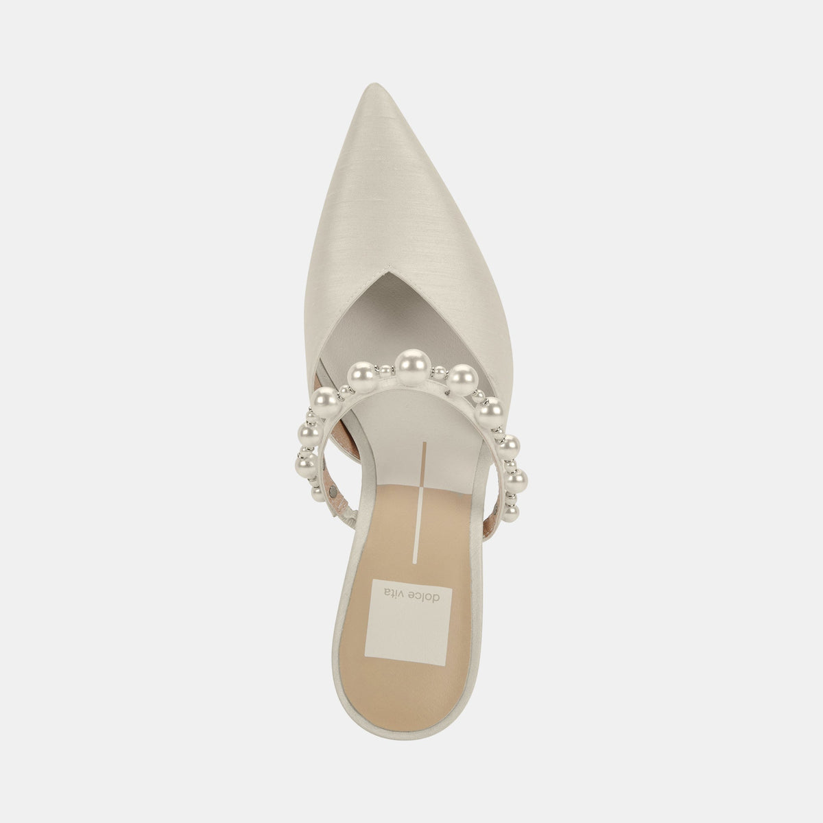 KANIKA Pearl Heels Vanilla Silk | Dolce Vita