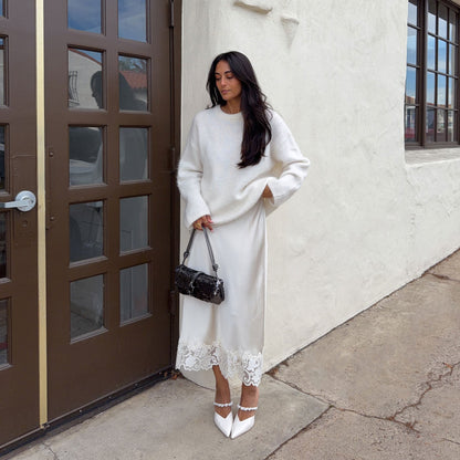 KANIKA Pearl Heels Vanilla Silk | Dolce Vita