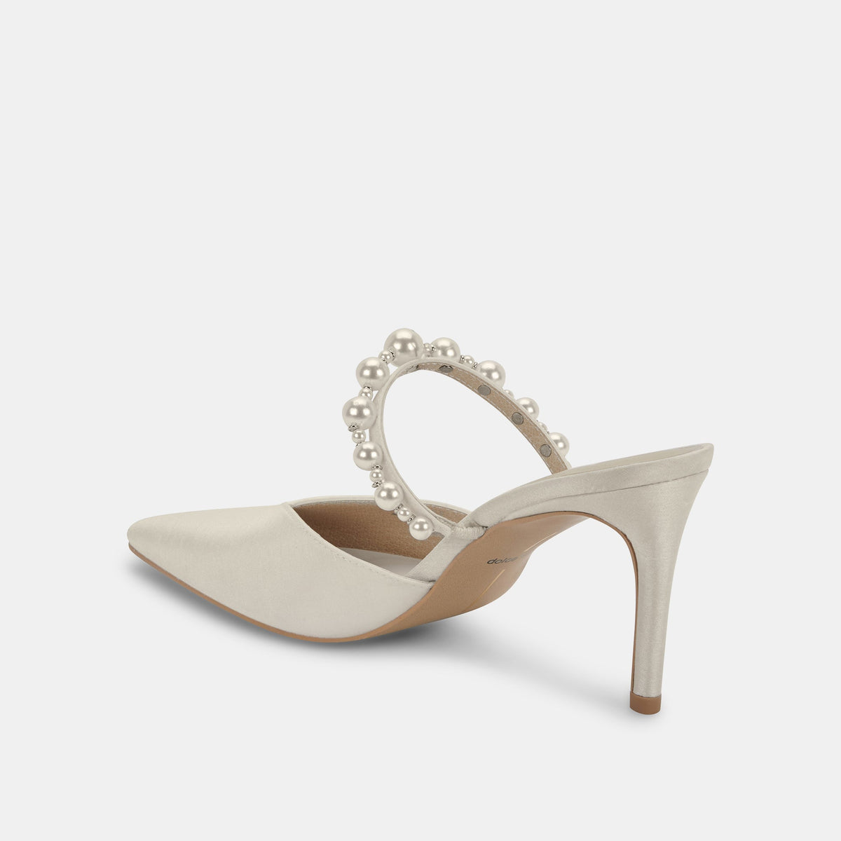 KANIKA Pearl Heels Vanilla Silk | Dolce Vita