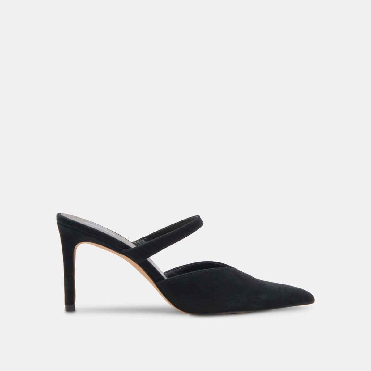 KANIKA HEELS ONYX SUEDE | Dolce Vita