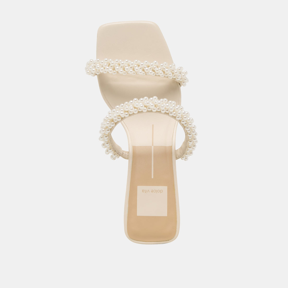 BONI PEARL HEELS VANILLA STELLA | Dolce Vita