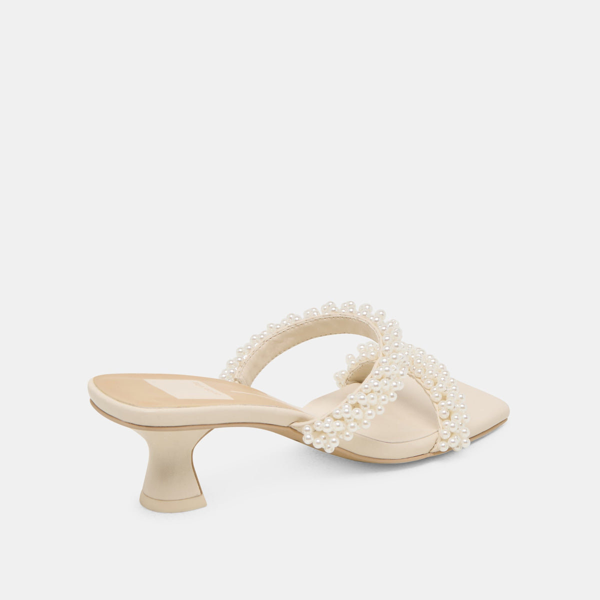 BONI PEARL HEELS VANILLA STELLA | Dolce Vita
