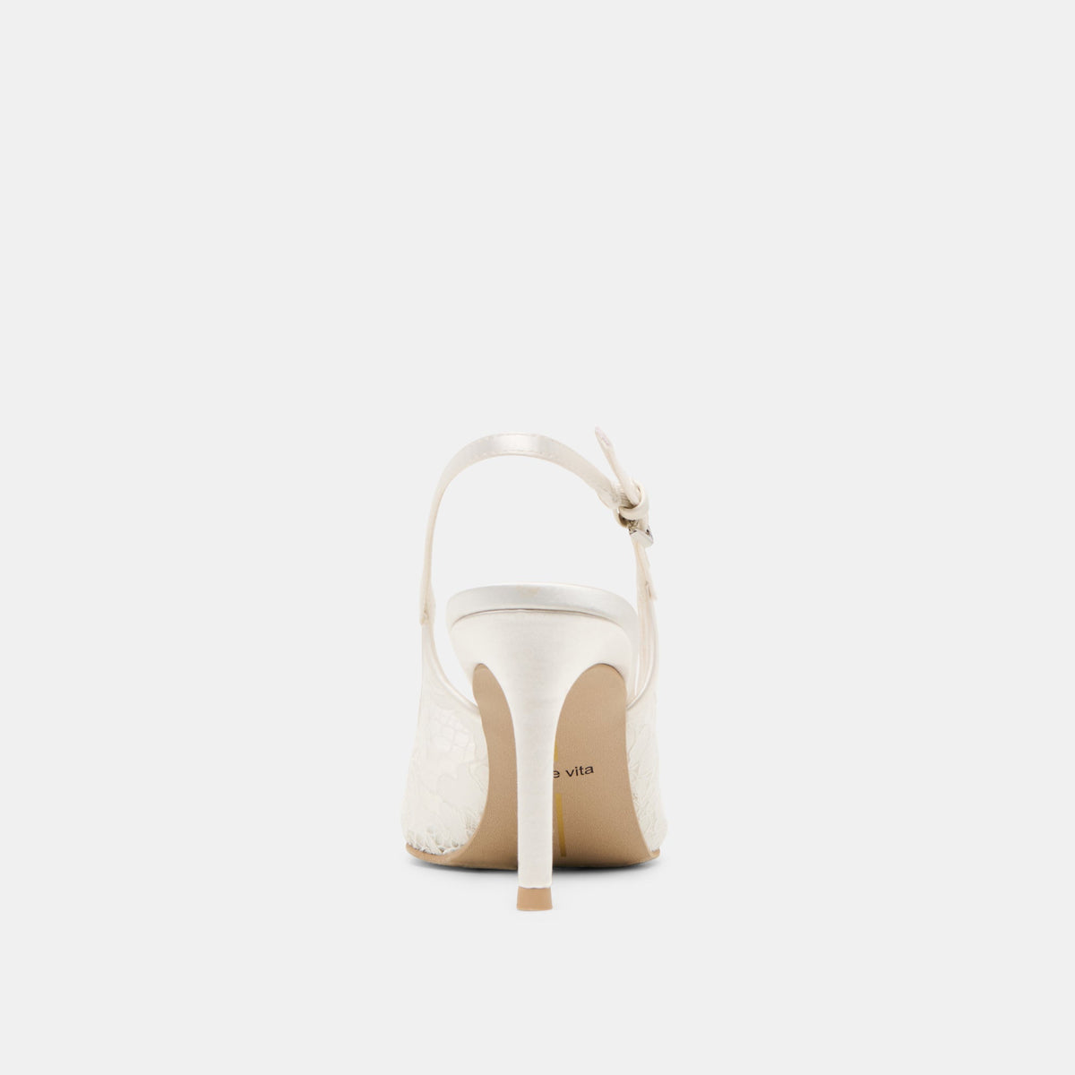 Yami True White Lace Heels | Dolce Vita
