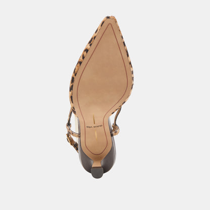 Odela Dk Leopard Calf Hair Heels | Dolce Vita