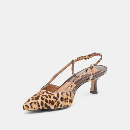 Odela Dk Leopard Calf Hair Heels | Dolce Vita