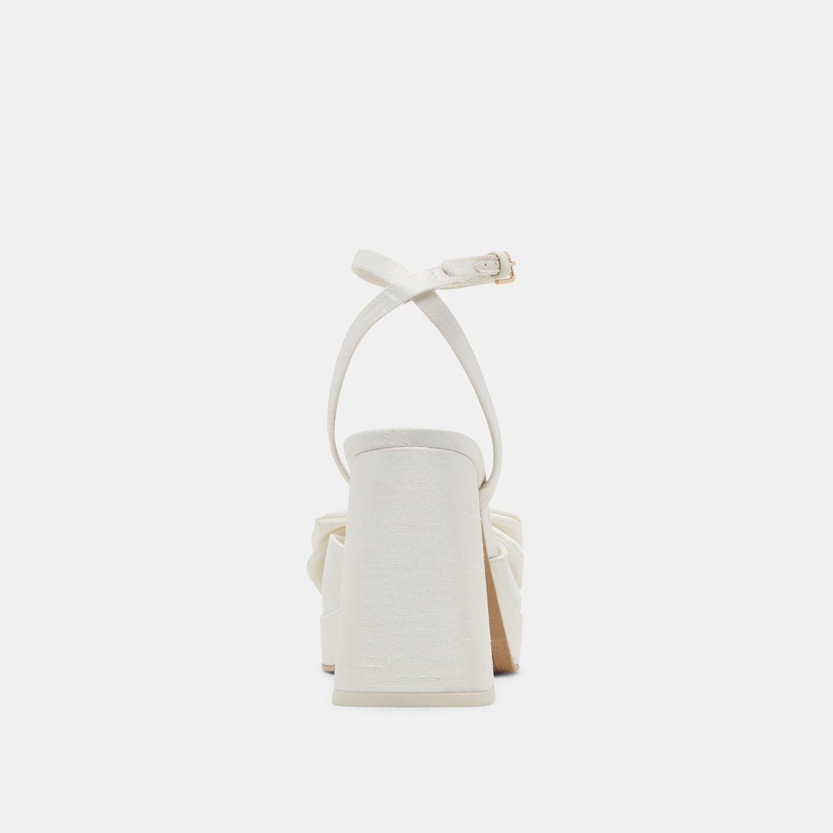PATTON HEELS IVORY SATIN | Dolce Vita
